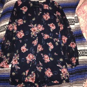 A&F Floral romper
